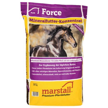 MARSTALL Force - kompleks witaminowo-mineralny dla każdego konia - 20KG