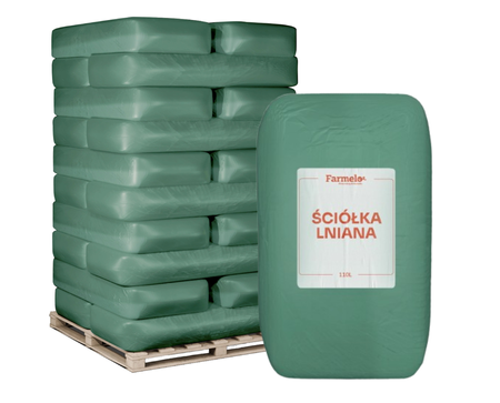  Farmelo ściółka lniana dla koni paleta 21szt - 110 Litrów