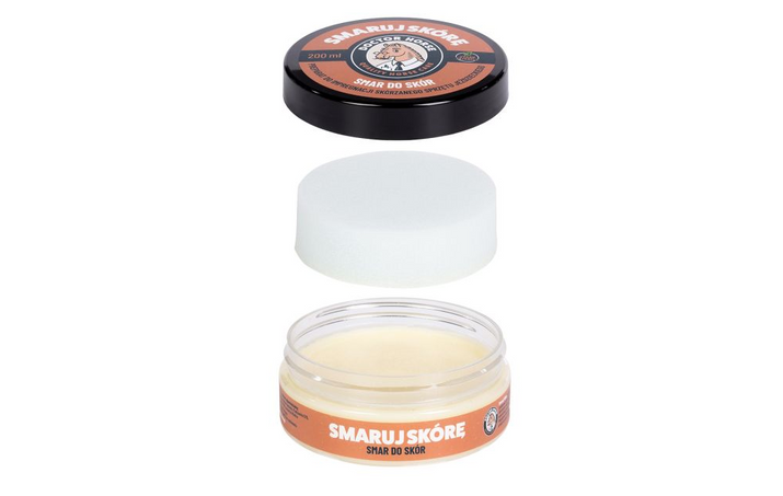 DOCTOR HORSE Smaruj Skórę Wegański smar do siodła i sprzętu skórzanego - 200ml 