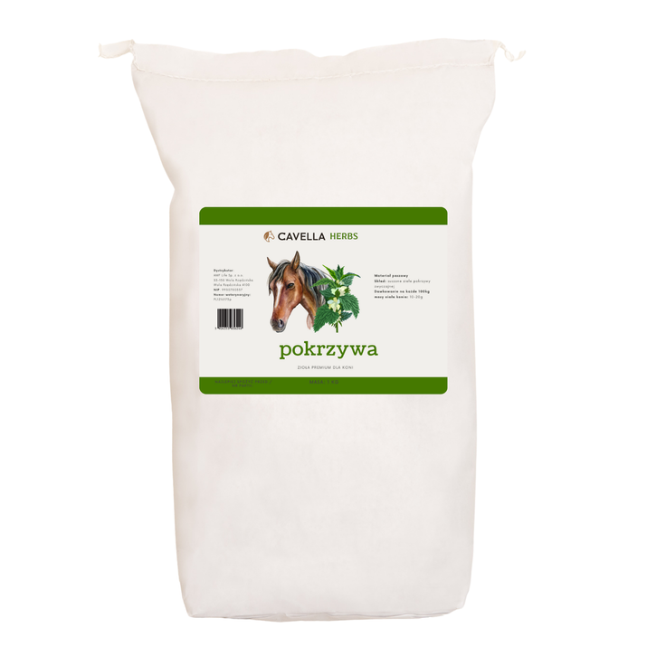  CAVELLA Zioła dla koni Pokrzywa ziele - 1kg