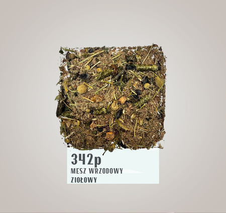  IL CAMPIONE „342 P” Mesz  Wrzodowy  Ziołowy dla koni łagodzący i chroniący błonę śluzową żołądka - 15 kg