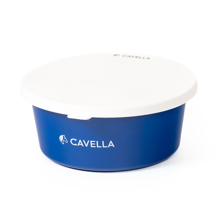 CAVELLA FeedSafe Bowl twarda miska zamykana do paszy i suplementów - 5l kolor niebieski