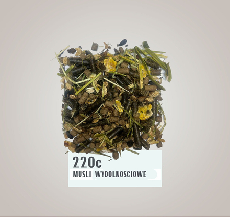 IL CAMPIONE „220C” Musli Wydolnościowe dla kucy w treningu potrzebujących dawki energii - 10 kg