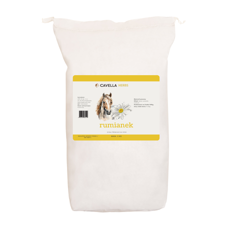 CAVELLA Zioła dla koni Rumianek rozkrusz - 2KG