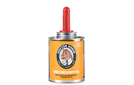 DOCTOR HORSE Mocne Kopyta Naturalny olej do kopyt 450 ml  