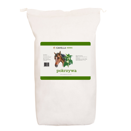 CAVELLA Zioła dla koni Pokrzywa ziele - 1kg