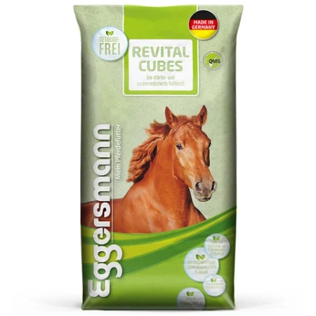 EGGERSMANN ReVital Cubes dla koni ochwatowych, z chorobą Cushinga i PSSM dla koni - 25kg