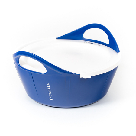 CAVELLA FlexBag elastyczne wiadro zamykane z TPE - 10l kolor niebieski
