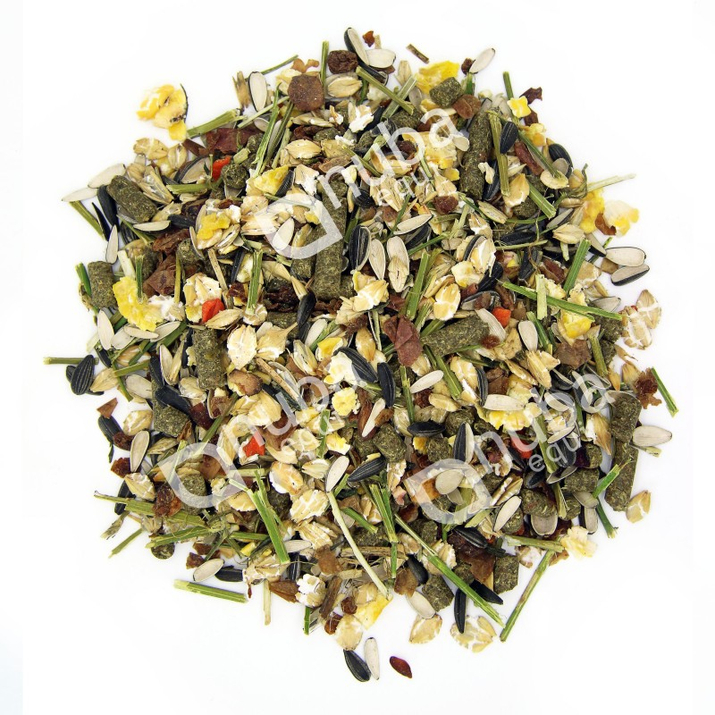 Nuba 7Herbs Musli 2G pasza pełnoporcjowa ziołowa pasza bez owsa dla koni i kuców w umiarkowanym treningu - 20kg