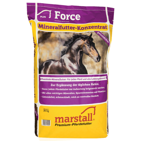 MARSTALL Force - kompleks witaminowo-mineralny dla każdego konia - 20KG