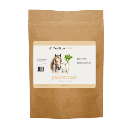 CAVELLA Zioła dla koni Pasternak korzeń - 1kg