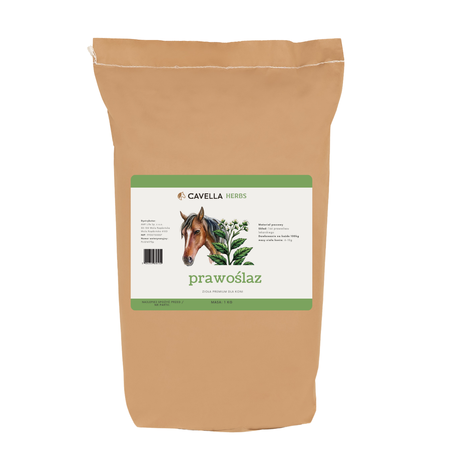 CAVELLA Zioła dla koni Prawoślaz liść - 2kg