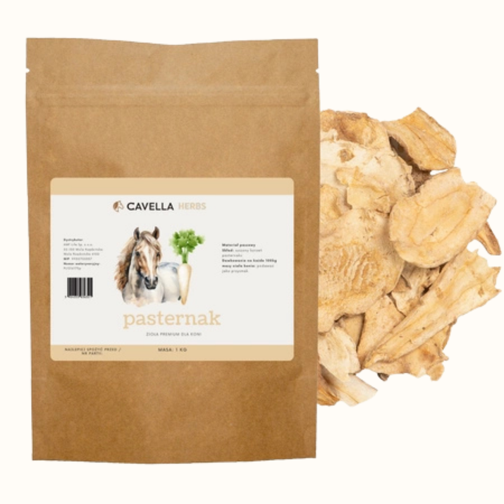 CAVELLA Zioła dla koni Pasternak korzeń - 1kg