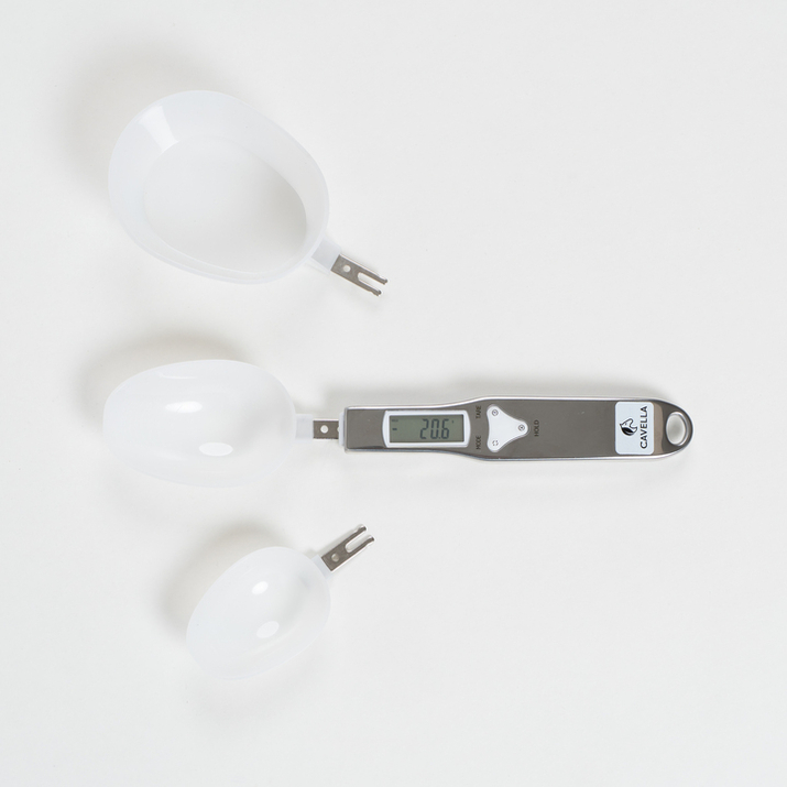 CAVELLA Cyfrowa Łyżka Wagowa do ziół i suplementów
