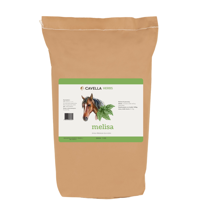  CAVELLA Zioła dla koni Melisa - 1kg