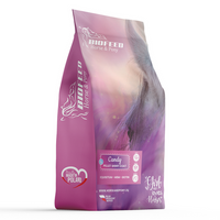 BIOFEED Horse & Pony Candy Pellet Shiny Coat dla koni i kuców korzystnie wpływający na jakość i funkcje kopyt i skóry - 25KG