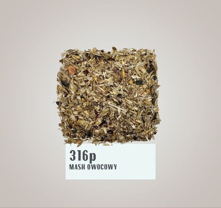   IL CAMPIONE „316 P” Mash Owocowy dla koni z problemami trawiennymi  - 15 kg