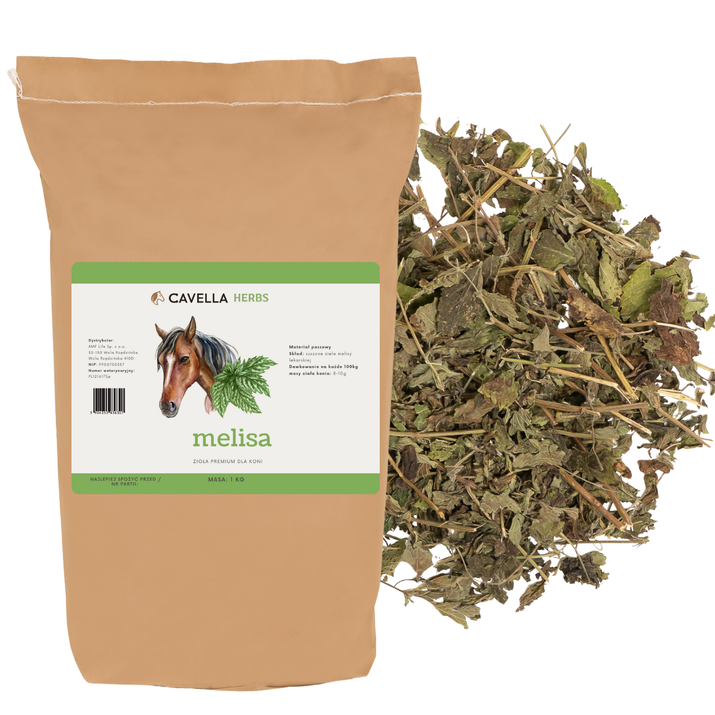  CAVELLA Zioła dla koni Melisa - 1kg