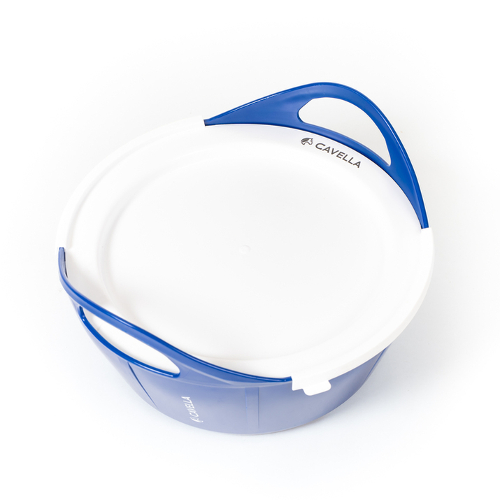 CAVELLA FlexBag elastyczne wiadro zamykane z TPE - 10l kolor niebieski