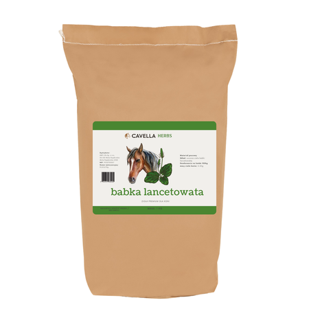 CAVELLA Zioła dla koni Babka Lancetowata 1kg