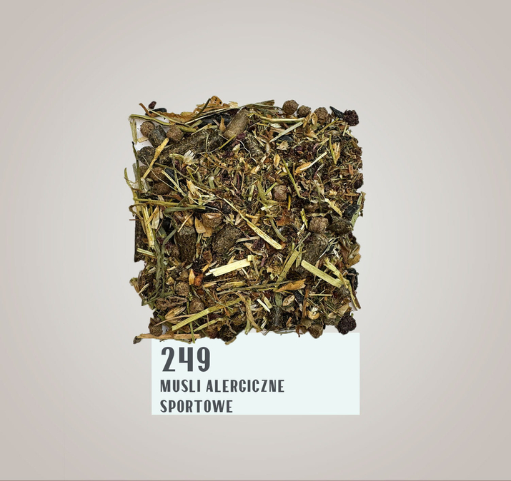  IL CAMPIONE „249” Musli Alergiczne Sportowe dla koni sportowych z alergią pokarmową - 10 kg