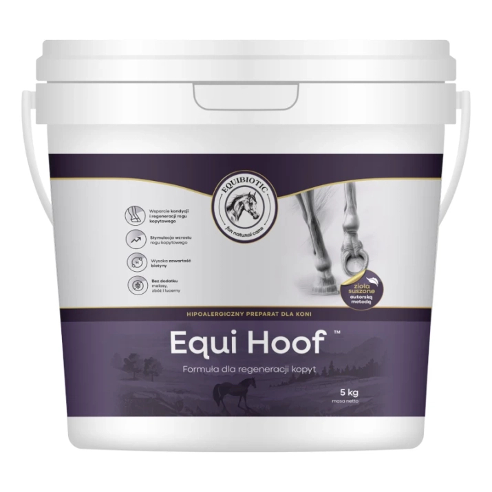 EQUIBIOTIC Equi Hoof Suplement dla koni na sierść i kopyta -  5 kg