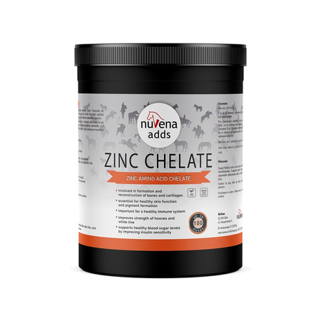 NUVENA Cynk dla koni Chelat aminokwasowy Zinc Chelate 550 g