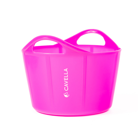 CAVELLA FlexBucket elastyczne wiadro zamykane z TPE - 17l kolor różowy