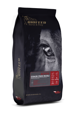 BIOFEED Horse & Pony Active Grain Free Musli dla koni sportowych -20kg