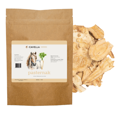 CAVELLA Zioła dla koni Pasternak korzeń - 1kg