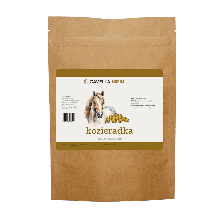  CAVELLA Zioła dla koni Kozieradka - 1KG